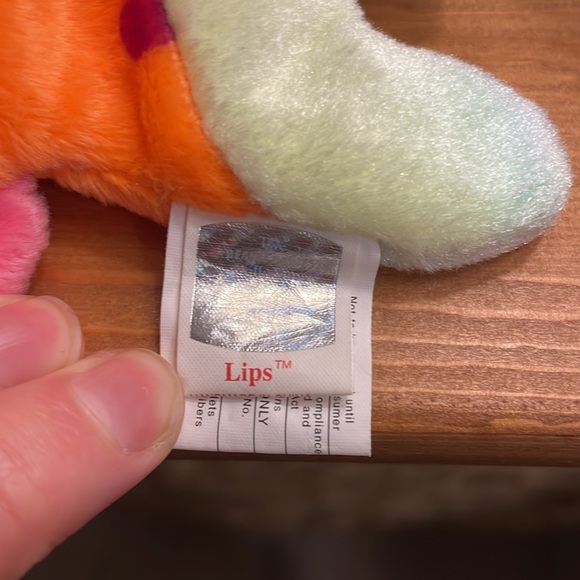 LIPS TY Beanie Baby - Picture 4 of 5